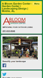 Mobile Screenshot of abloomgardencenter.com